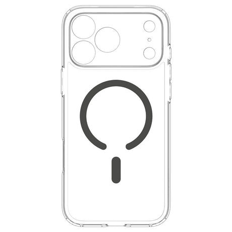 Spigen iPhone 17 Pro Max/iPhone 18 Pro Max Kuori Ultra Hybrid MagFit Clear Graphite