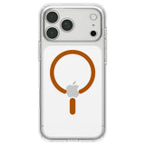 Spigen iPhone 17 Pro Max/iPhone 18 Pro Max Kuori Ultra Hybrid MagFit Clear Oranssi