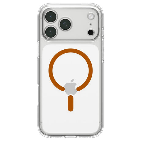 Spigen iPhone 17 Pro Max/iPhone 18 Pro Max Kuori Ultra Hybrid MagFit Clear Oranssi