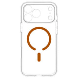 Spigen iPhone 17 Pro Max/iPhone 18 Pro Max Kuori Ultra Hybrid MagFit Clear Oranssi