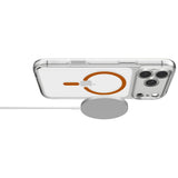 Spigen iPhone 17 Pro Max/iPhone 18 Pro Max Kuori Ultra Hybrid MagFit Clear Oranssi