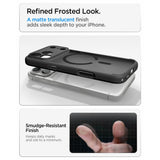 Spigen iPhone 17 Pro Max/iPhone 18 Pro Max Kuori Ultra Hybrid MagFit Frost Black