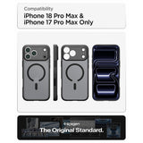 Spigen iPhone 17 Pro Max/iPhone 18 Pro Max Kuori Ultra Hybrid MagFit Frost Black