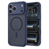 Spigen iPhone 17 Pro Max/iPhone 18 Pro Max Kuori Ultra Hybrid MagFit Frost Deep Blue