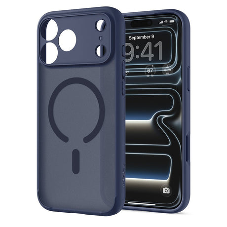 Spigen iPhone 17 Pro Max/iPhone 18 Pro Max Kuori Ultra Hybrid MagFit Frost Deep Blue