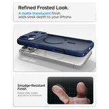 Spigen iPhone 17 Pro Max/iPhone 18 Pro Max Kuori Ultra Hybrid MagFit Frost Deep Blue