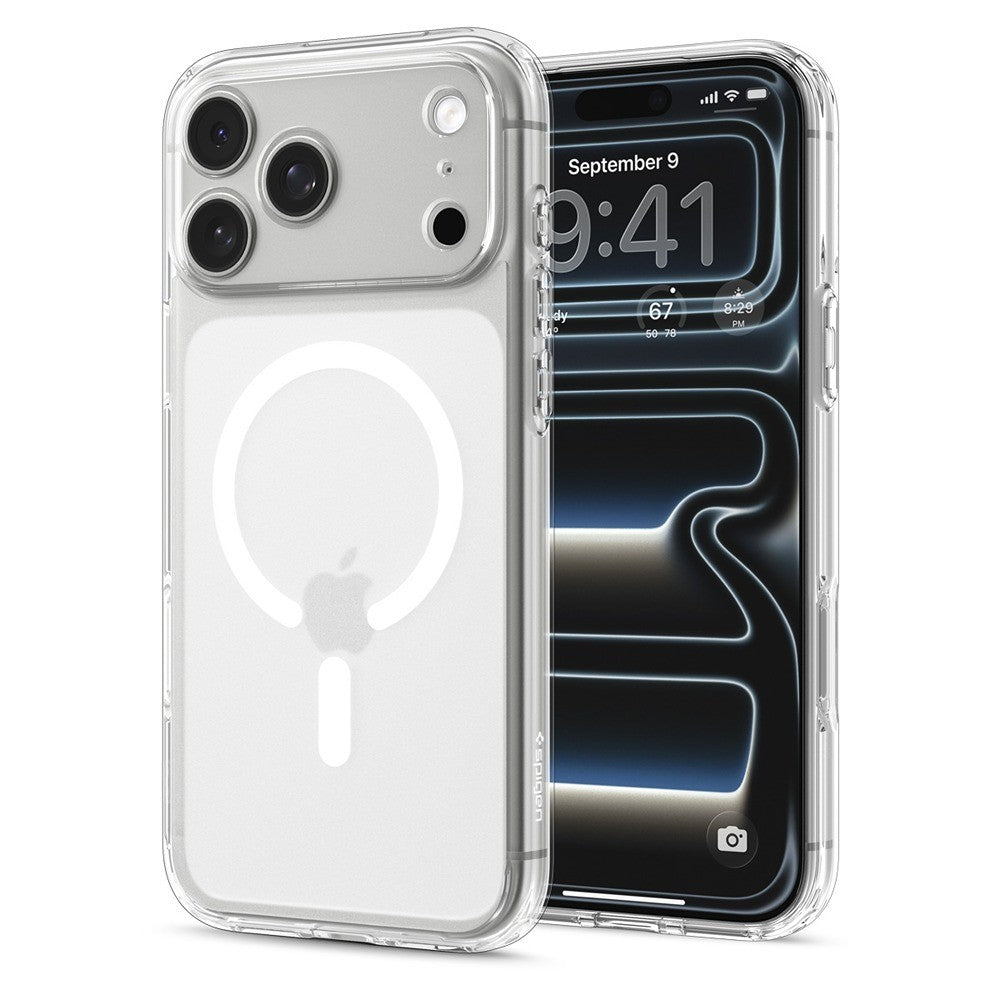 Spigen iPhone 17 Pro Max/iPhone 18 Pro Max Kuori Ultra Hybrid MagFit Frost White