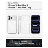 Spigen iPhone 17 Pro Max/iPhone 18 Pro Max Kuori Ultra Hybrid MagFit Frost White