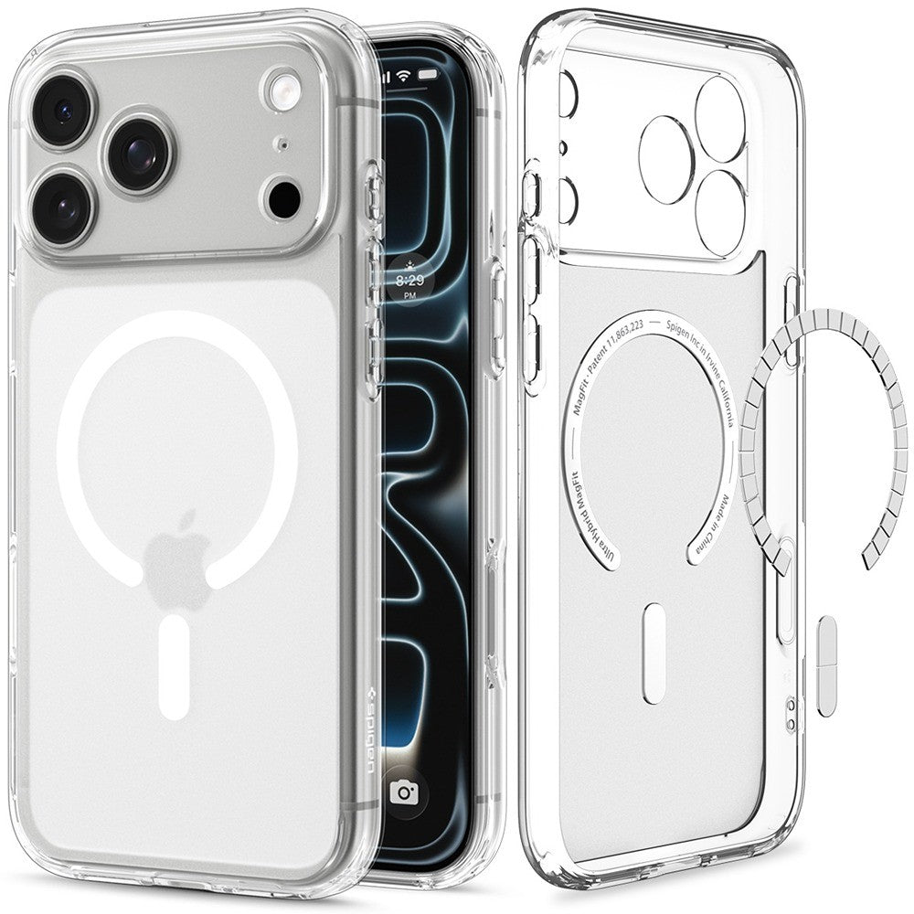 Spigen iPhone 17 Pro Max/iPhone 18 Pro Max Kuori Ultra Hybrid MagFit Frost White