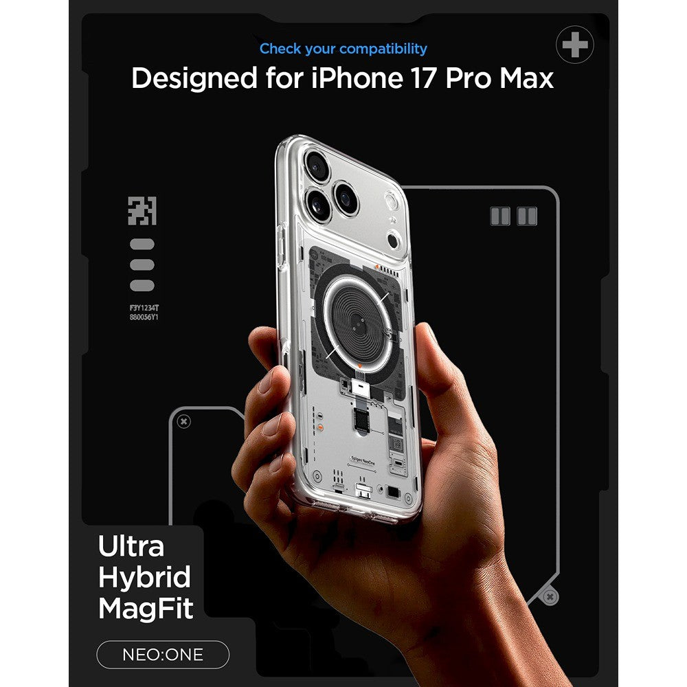 Spigen iPhone 17 Pro Max/iPhone 18 Pro Max Kuori Ultra Hybrid Neo One MagFit