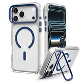 Spigen iPhone 17 Pro Max/iPhone 18 Pro Max Kuori Ultra Hybrid Optik S MagFit Clear Deep Blue