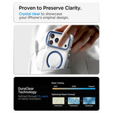 Spigen iPhone 17 Pro Max/iPhone 18 Pro Max Kuori Ultra Hybrid Optik S MagFit Clear Deep Blue