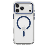 Spigen iPhone 17 Pro Max/iPhone 18 Pro Max Kuori Ultra Hybrid Optik S MagFit Clear Deep Blue