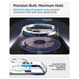 Spigen iPhone 17 Pro Max/iPhone 18 Pro Max Kuori Ultra Hybrid Optik S MagFit Clear Deep Blue