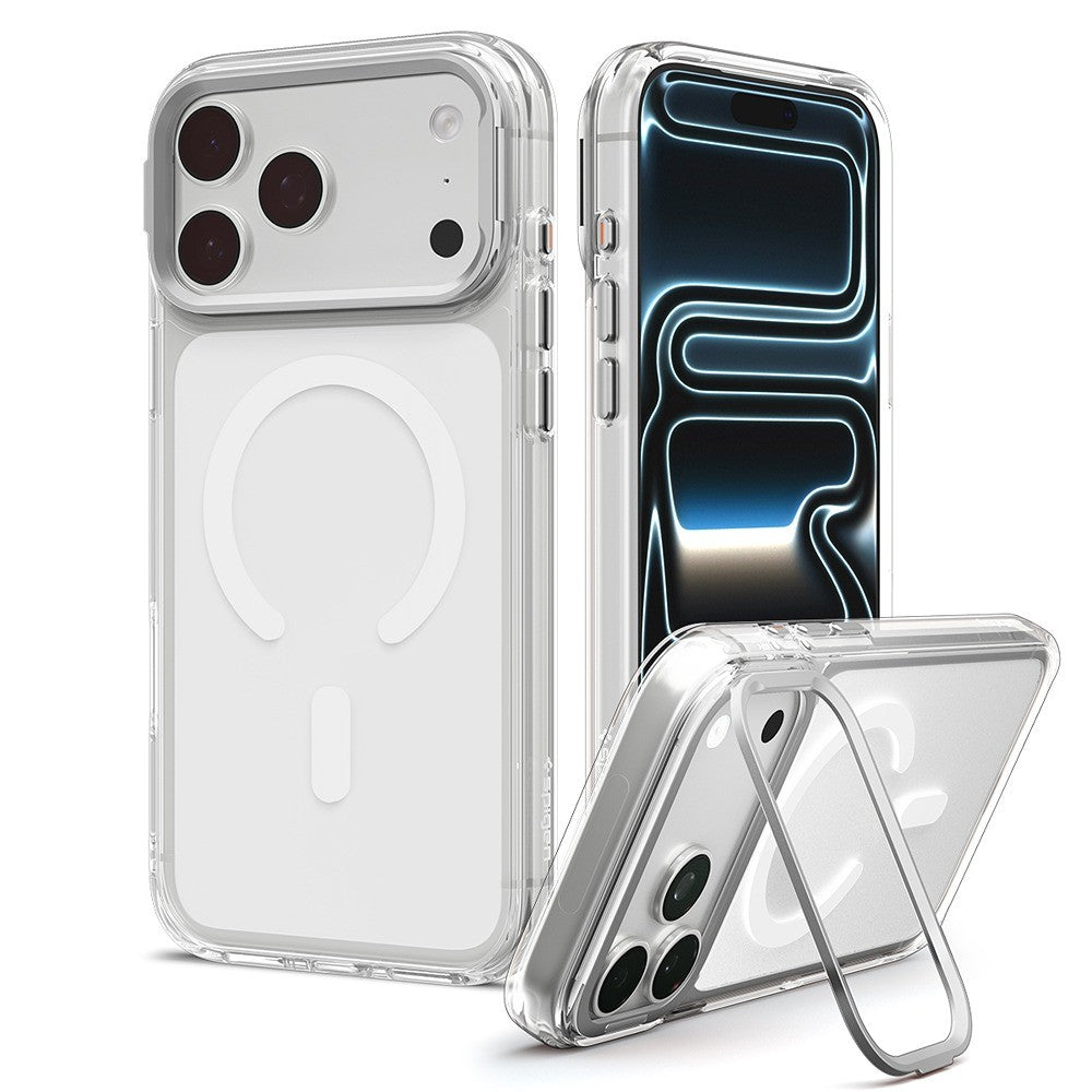 Spigen iPhone 17 Pro Max/iPhone 18 Pro Max Kuori Ultra Hybrid Optik S MagFit Clear Hopea