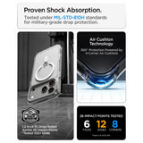 Spigen iPhone 17 Pro Max/iPhone 18 Pro Max Kuori Ultra Hybrid Optik S MagFit Clear Hopea