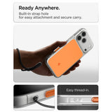 Spigen iPhone 17 Pro Max/iPhone 18 Pro Max Kuori Ultra Hybrid T MagFit Glossy Oranssi
