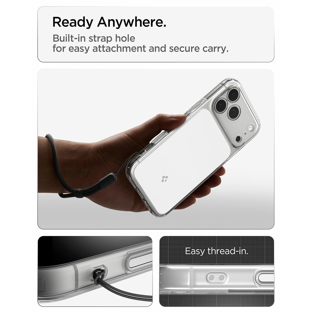 Spigen iPhone 17 Pro Max/iPhone 18 Pro Max Kuori Ultra Hybrid T MagFit Glossy White