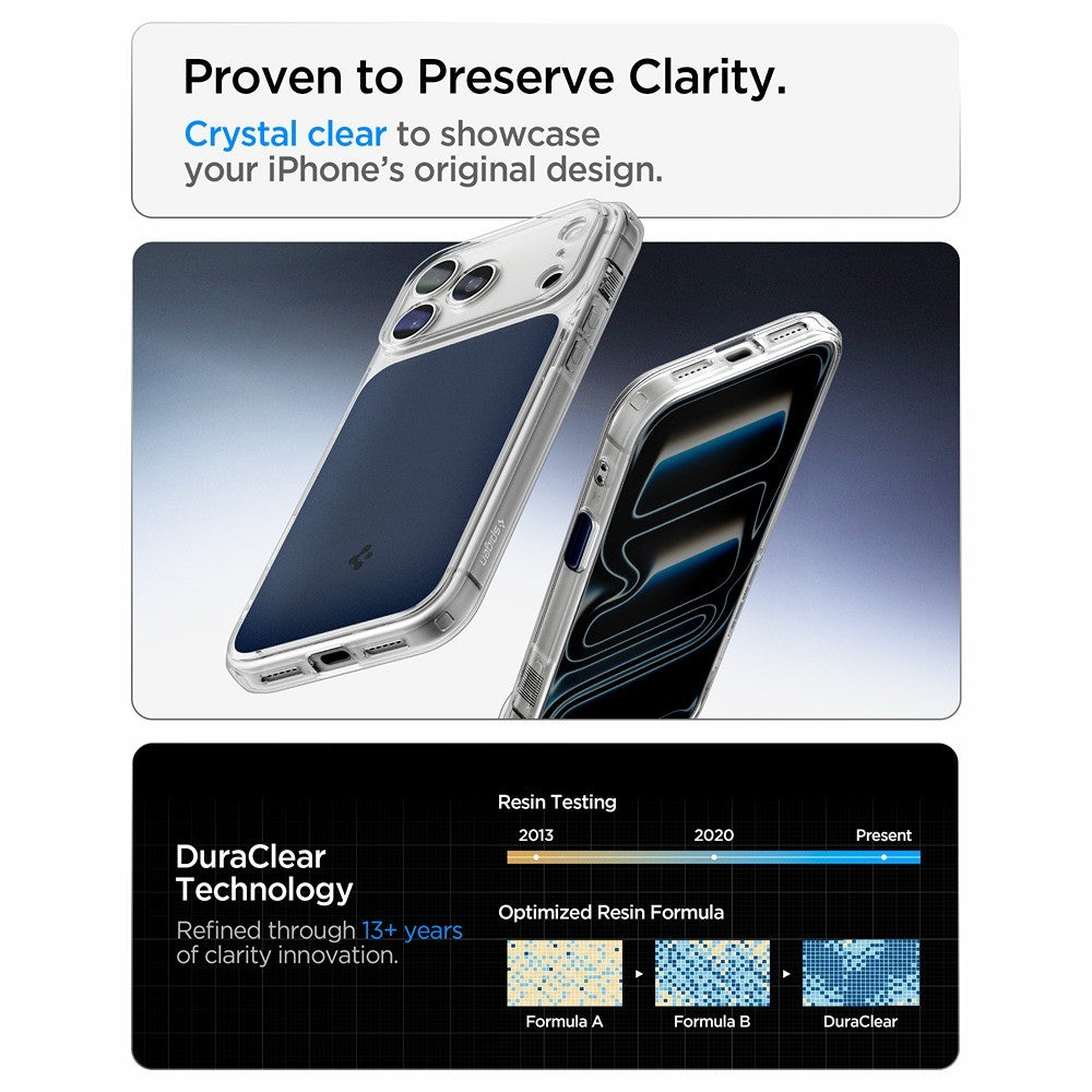 Spigen iPhone 17 Pro Max/iPhone 18 Pro Max Kuori Ultra Hybrid T MagFit Matte Blue