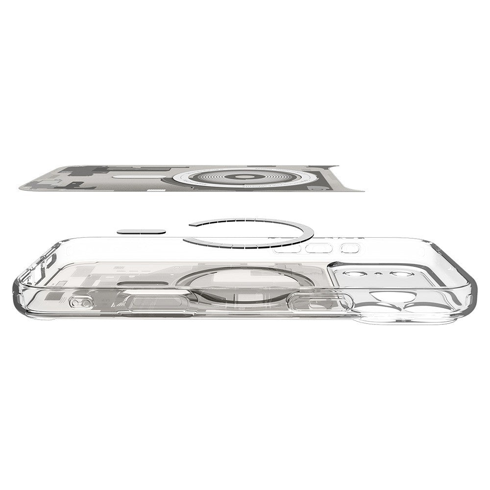 Spigen iPhone 17 Pro Max/iPhone 18 Pro Max Kuori Ultra Hybrid Zero One MagFit Natural Titaani