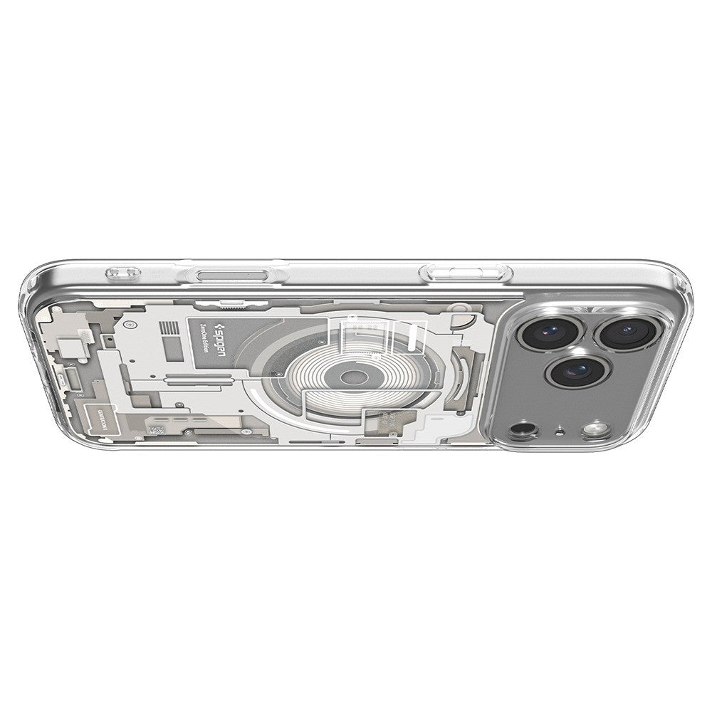 Spigen iPhone 17 Pro Max/iPhone 18 Pro Max Kuori Ultra Hybrid Zero One MagFit Natural Titaani
