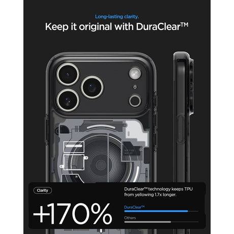 Spigen iPhone 17 Pro Max/iPhone 18 Pro Max Kuori Ultra Hybrid Zero One MagFit Musta