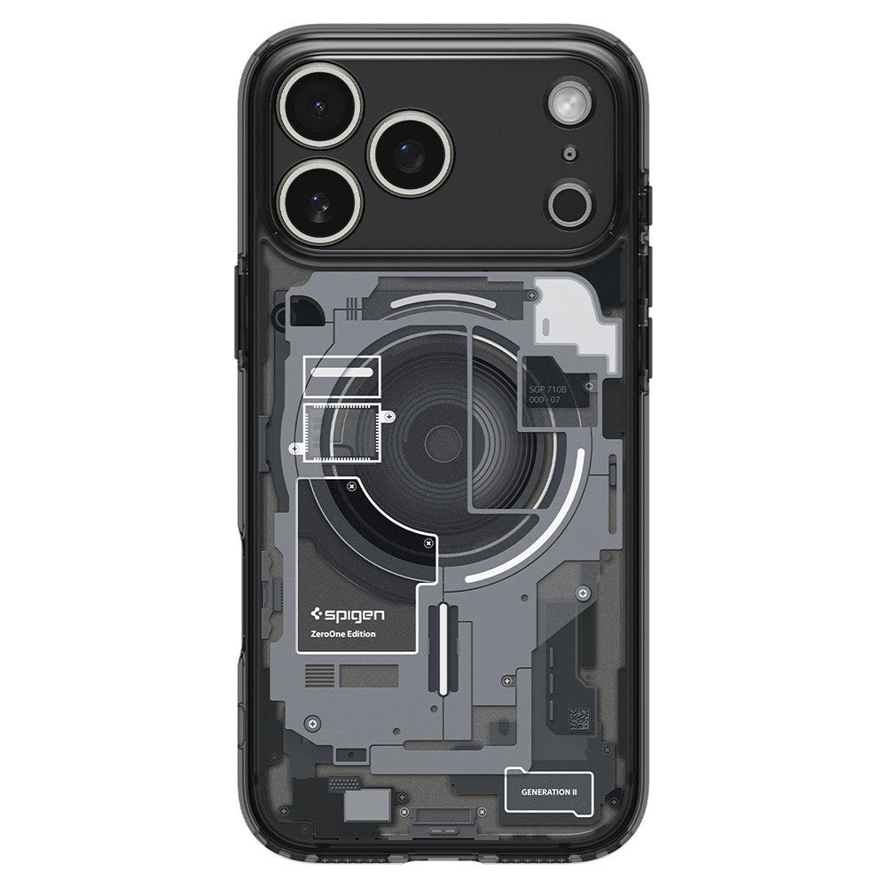 Spigen iPhone 17 Pro Max/iPhone 18 Pro Max Kuori Ultra Hybrid Zero One MagFit Musta