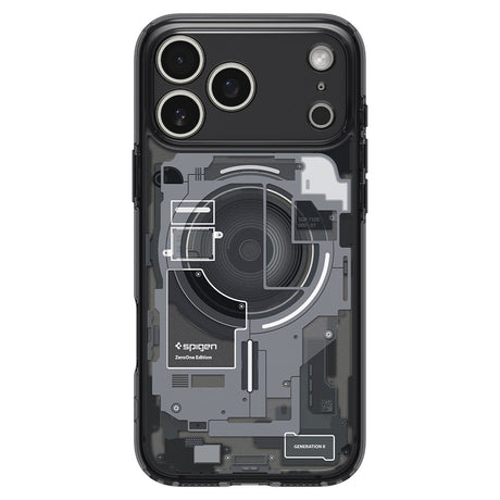Spigen iPhone 17 Pro Max/iPhone 18 Pro Max Kuori Ultra Hybrid Zero One MagFit Musta