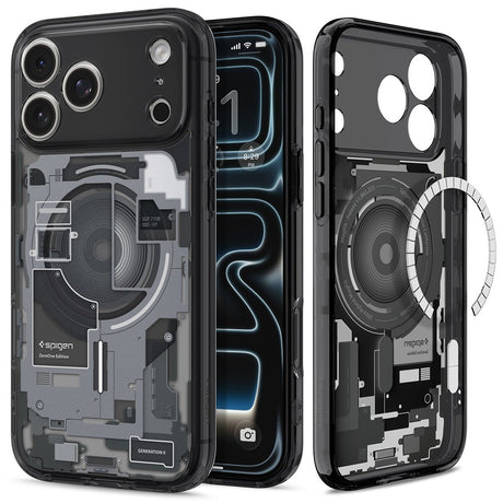 Spigen iPhone 17 Pro Max/iPhone 18 Pro Max Kuori Ultra Hybrid Zero One MagFit Musta