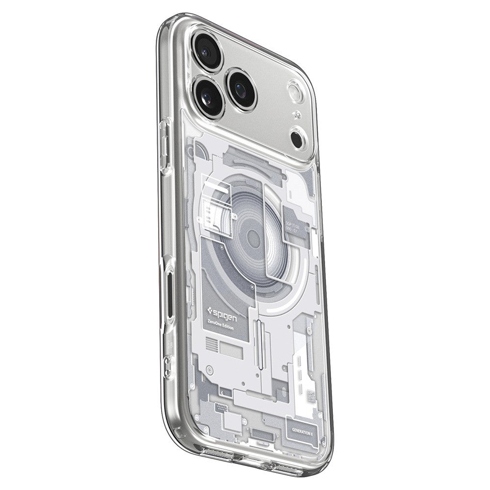 Spigen iPhone 17 Pro Max/iPhone 18 Pro Max Kuori Ultra Hybrid Zero One MagFit Valkoinen