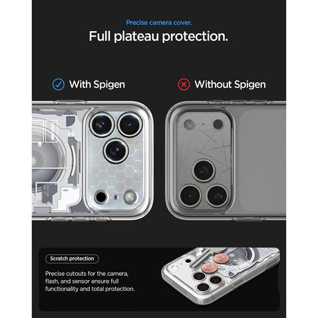 Spigen iPhone 17 Pro Max/iPhone 18 Pro Max Kuori Ultra Hybrid Zero One MagFit Valkoinen
