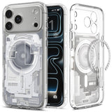 Spigen iPhone 17 Pro Max/iPhone 18 Pro Max Kuori Ultra Hybrid Zero One MagFit Valkoinen