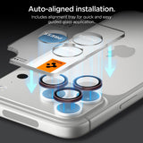 Spigen iPhone 18 Pro/18 Pro Max Kameran linssinsuojus Glas.tR EZ Fit Optik Pro 2-pack Tumma kirsikka