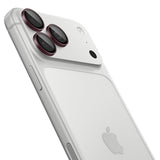 Spigen iPhone 18 Pro/18 Pro Max Kameran linssinsuojus Glas.tR EZ Fit Optik Pro 2-pack Tumma kirsikka