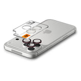 Spigen iPhone 18 Pro/18 Pro Max Kameran linssinsuojus Glas.tR EZ Fit Optik Pro 2-pack Tumma kirsikka