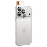 Spigen iPhone 18 Pro/18 Pro Max Kameran linssinsuojus Glas.tR EZ Fit Optik Pro 2-pack Tumma kirsikka