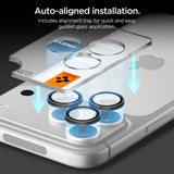Spigen iPhone 18 Pro/18 Pro Max Kameran linssinsuojus Glas.tR EZ Fit Optik Pro 2-pack Tummanharmaa