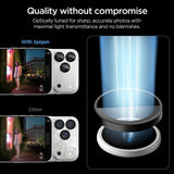 Spigen iPhone 18 Pro/18 Pro Max Kameran linssinsuojus Glas.tR EZ Fit Optik Pro 2-pack Tummanharmaa