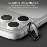 Spigen iPhone 18 Pro/18 Pro Max Kameran linssinsuojus Glas.tR EZ Fit Optik Pro 2-pack Tummanharmaa