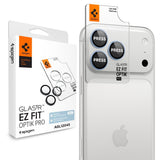 Spigen iPhone 18 Pro/18 Pro Max Kameran linssinsuojus Glas.tR EZ Fit Optik Pro 2-pack Vaaleansininen