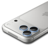 Spigen iPhone 18 Pro/18 Pro Max Kameran linssinsuojus Glas.tR EZ Fit Optik Pro 2-pack Vaaleansininen