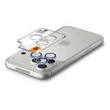 Spigen iPhone 18 Pro/18 Pro Max Kameran linssinsuojus Glas.tR EZ Fit Optik Pro 2-pack Vaaleansininen