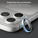 Spigen iPhone 18 Pro/18 Pro Max Kameran linssinsuojus Glas.tR EZ Fit Optik Pro 2-pack Vaaleansininen