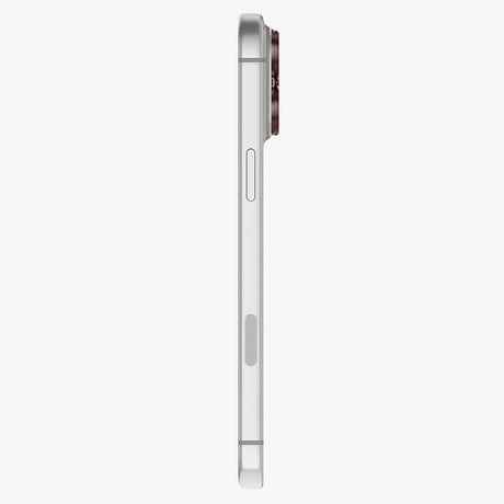 Spigen iPhone 18 Pro Kameran linssinsuojus Glas.tR EZ Fit Optik Pro XL tummankirsikanpunainen