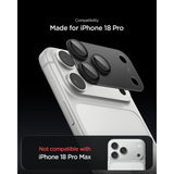 Spigen iPhone 18 Pro Kameran linssinsuojus Glas.tR EZ Fit Optik Pro XL tummanharmaa