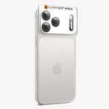 Spigen iPhone 18 Pro Kameran linssinsuojus Glas.tR EZ Fit Optik Pro XL tummanharmaa
