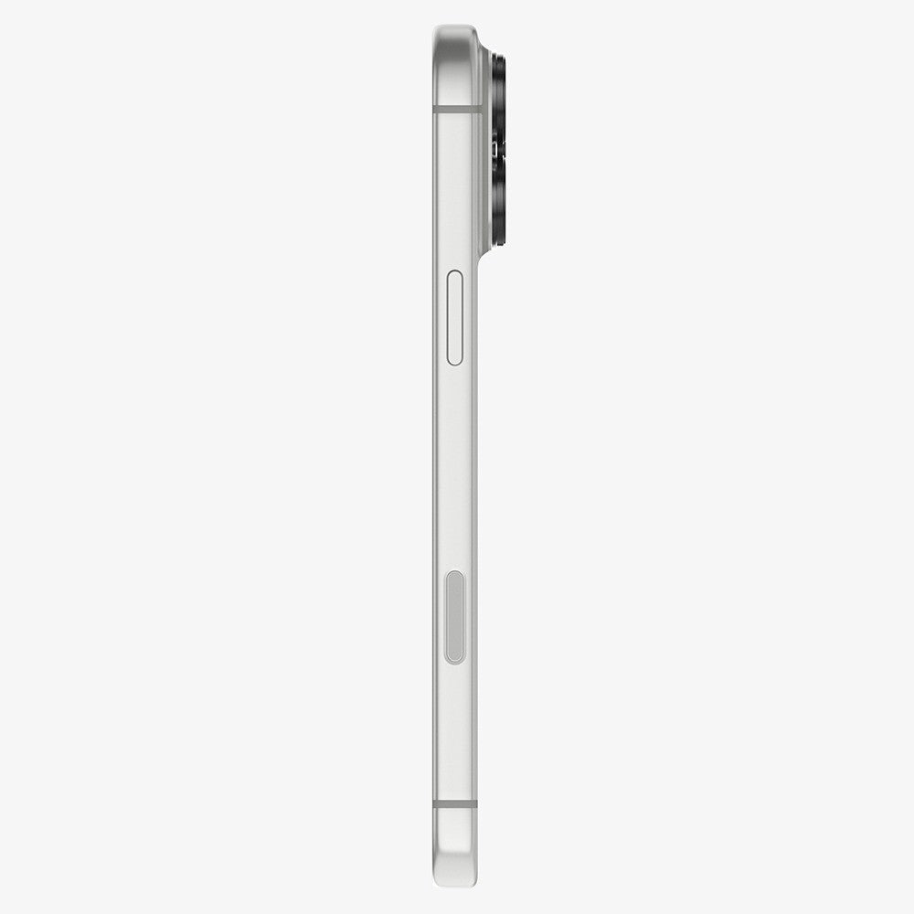 Spigen iPhone 18 Pro Kameran linssinsuojus Glas.tR EZ Fit Optik Pro XL tummanharmaa