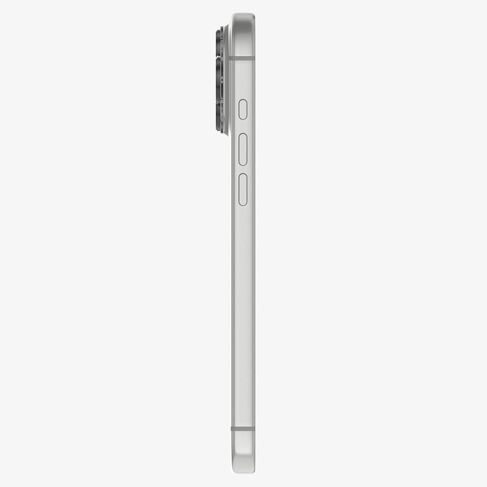 Spigen iPhone 18 Pro Kameran linssinsuojus Glas.tR EZ Fit Optik Pro XL tummanharmaa