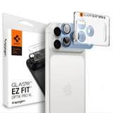 Spigen iPhone 18 Pro Kameran linssinsuojus Glas.tR EZ Fit Optik Pro XL vaaleansininen