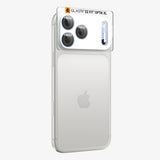 Spigen iPhone 18 Pro Kameran linssinsuojus Glas.tR EZ Fit Optik Pro XL vaaleansininen